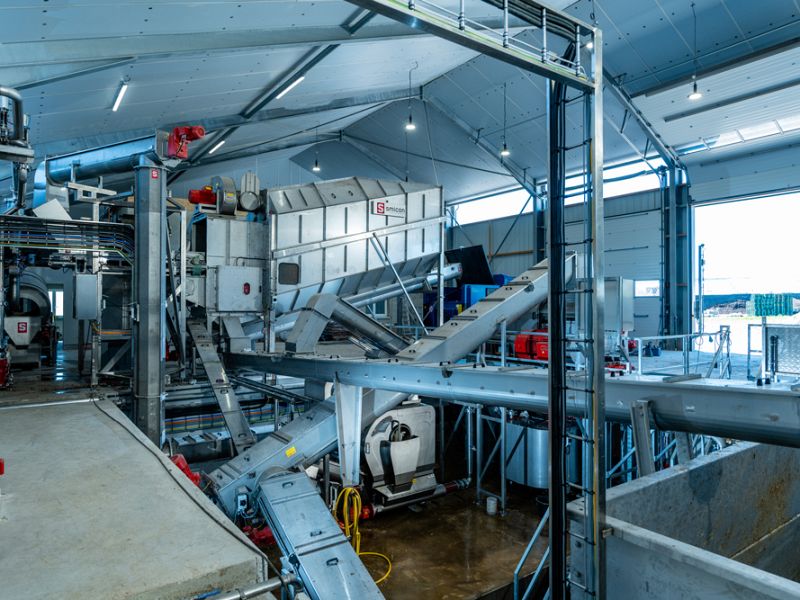 Pretreatment Plant For Food Waste And Organic Waste